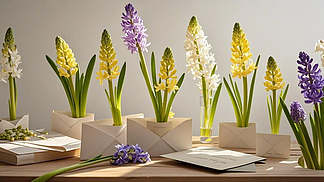 蘭室幽香 極簡書桌上的情人節(jié)盆景與花卉攝影美學(xué)